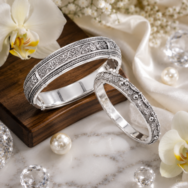 Silver Kada (Men & Women)
