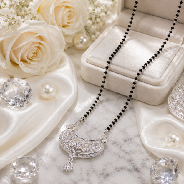 Silver Mangalsutra