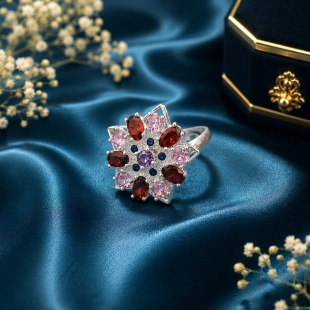 Silver Cocktail Ring