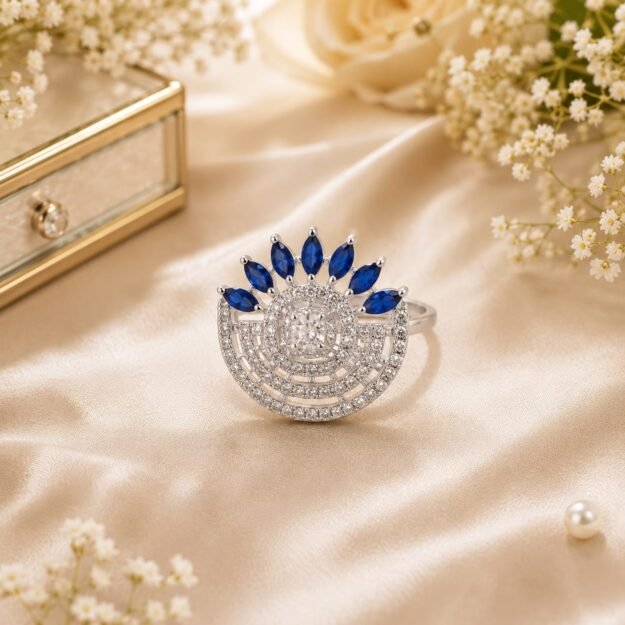 Silver Cocktail Ring