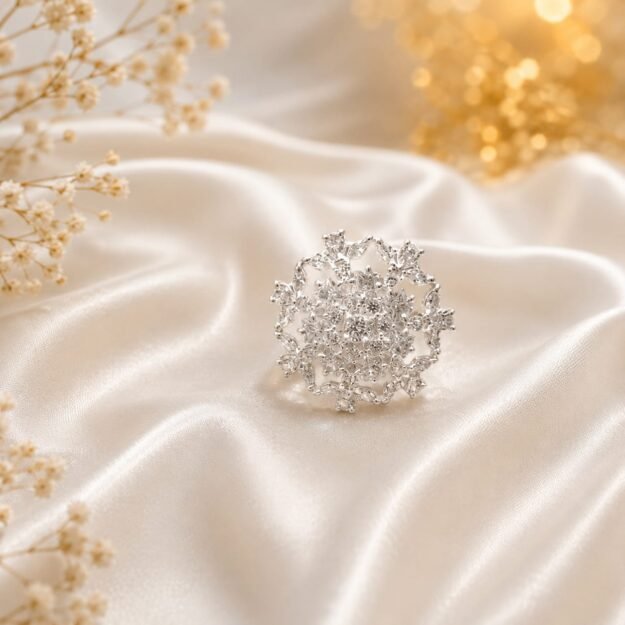 Silver Cocktail Ring