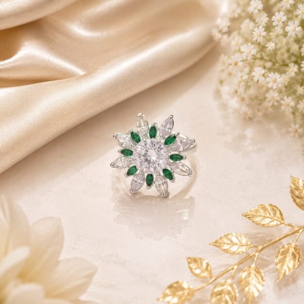 Silver Cocktail Ring