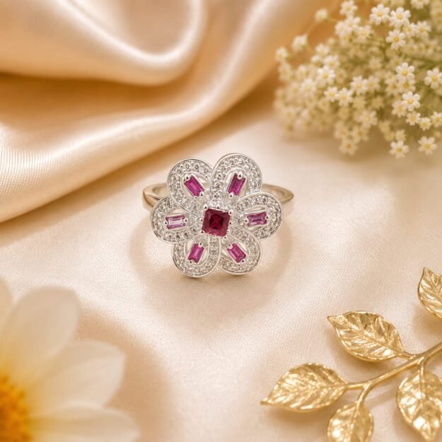 Silver Cocktail Ring