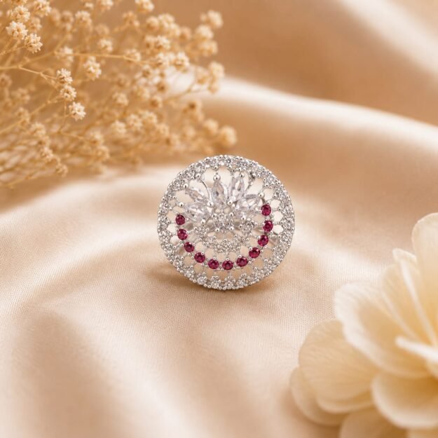 Silver Cocktail Ring