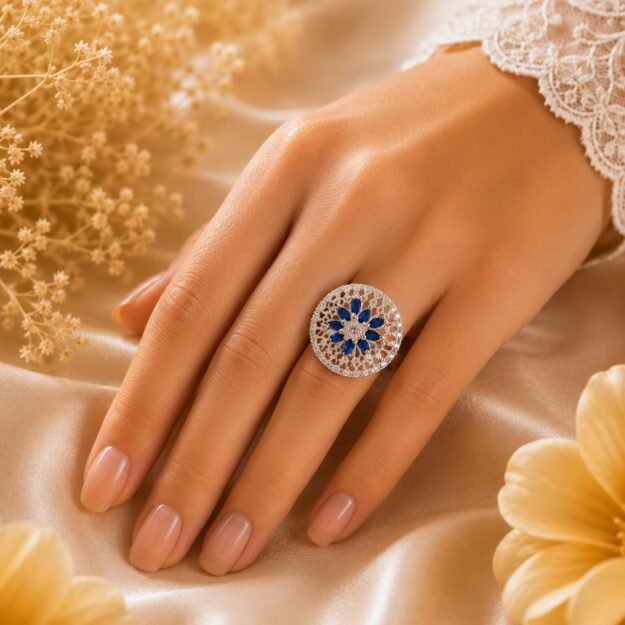 Silver Cocktail Ring