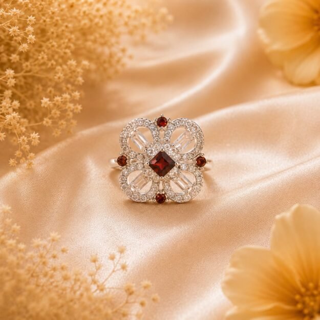Silver Cocktail Ring