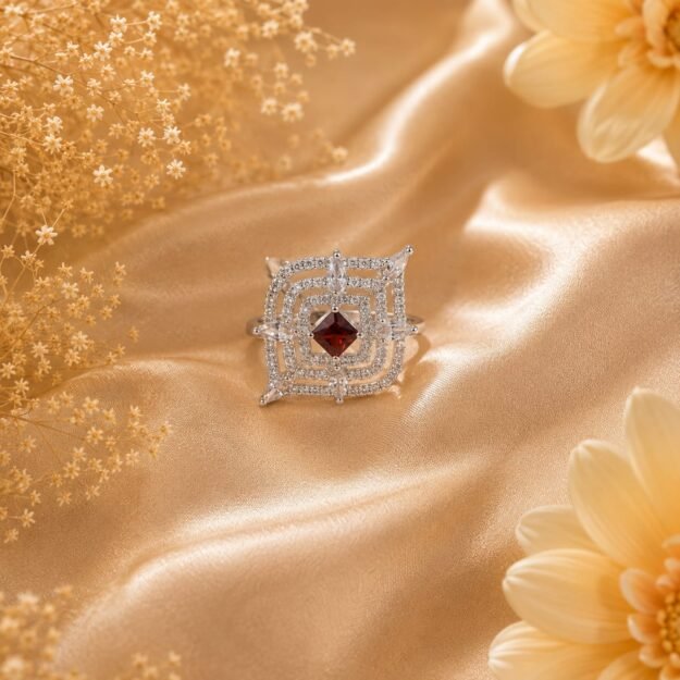 Silver Cocktail Ring