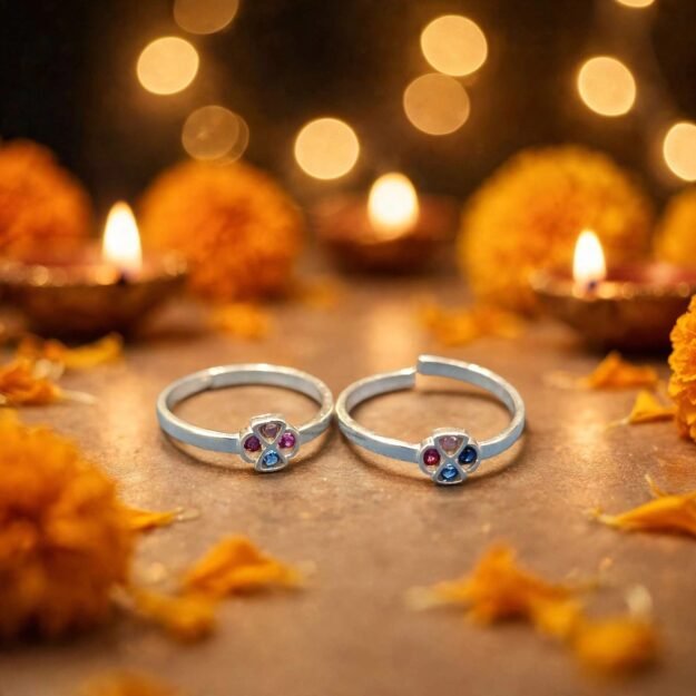 Silver Toe Rings (बिछिया)