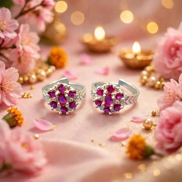 Silver Toe Rings (बिछिया)