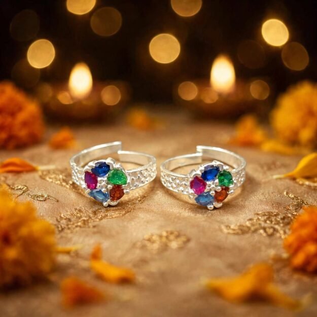 Silver Toe Rings (बिछिया)