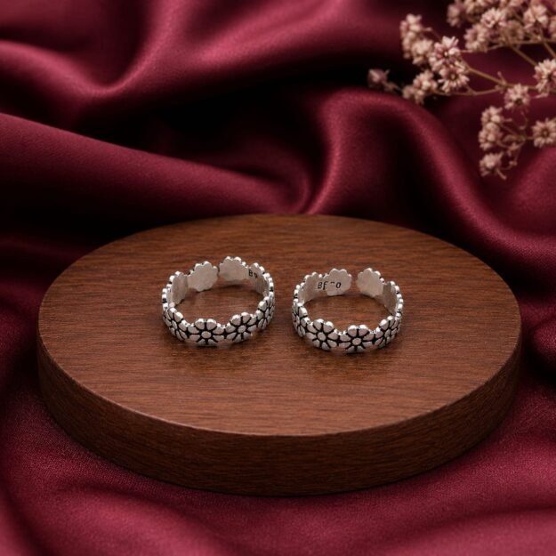 Silver Toe Rings (बिछिया)